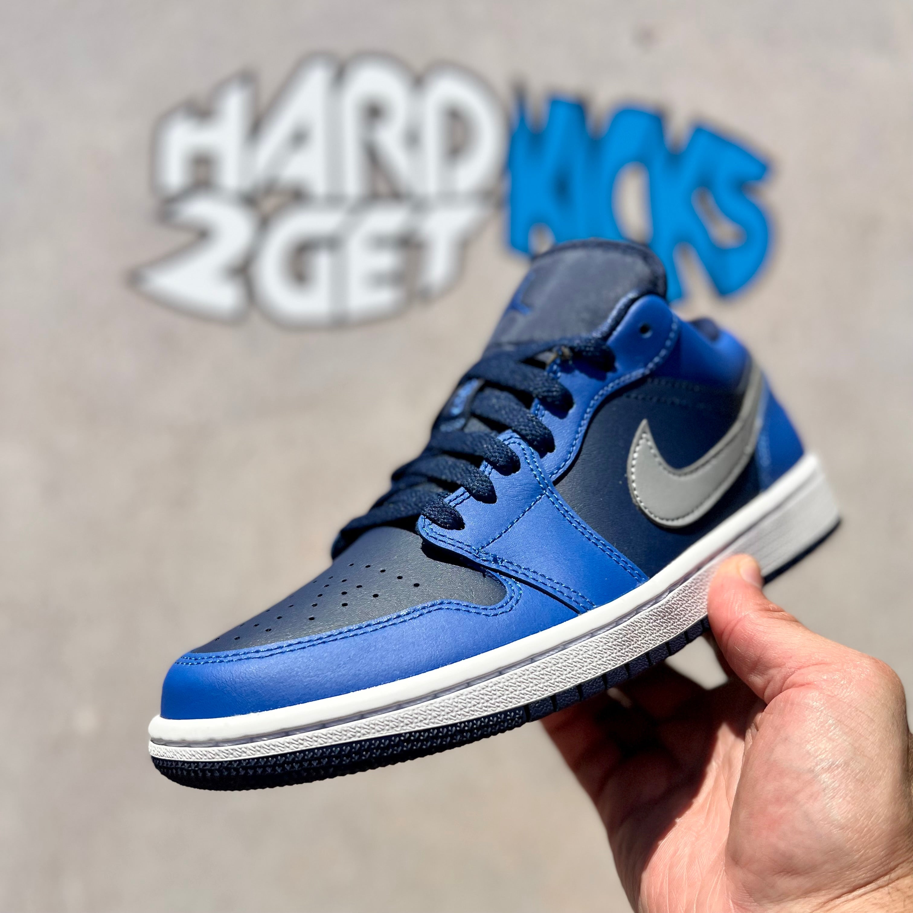 Wmns Air Jordan 1 Low - Game Royal – Hard2getkicks