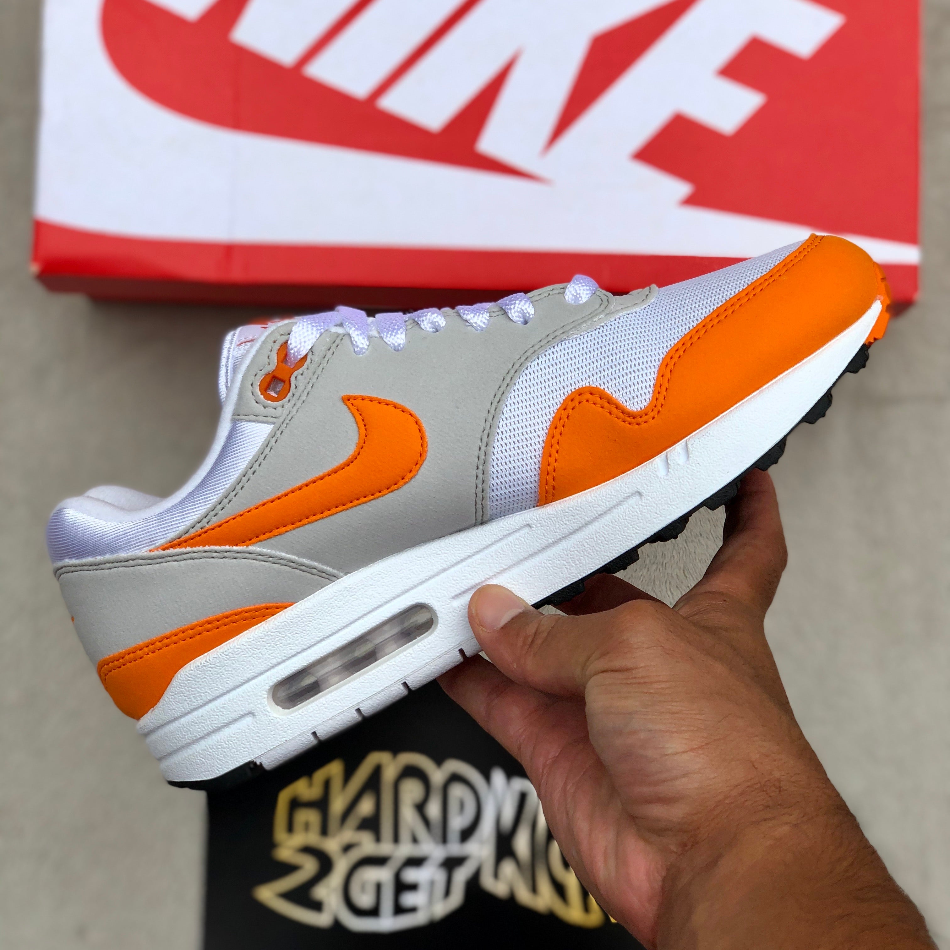 Nike air max discount 1 anniversary magma orange