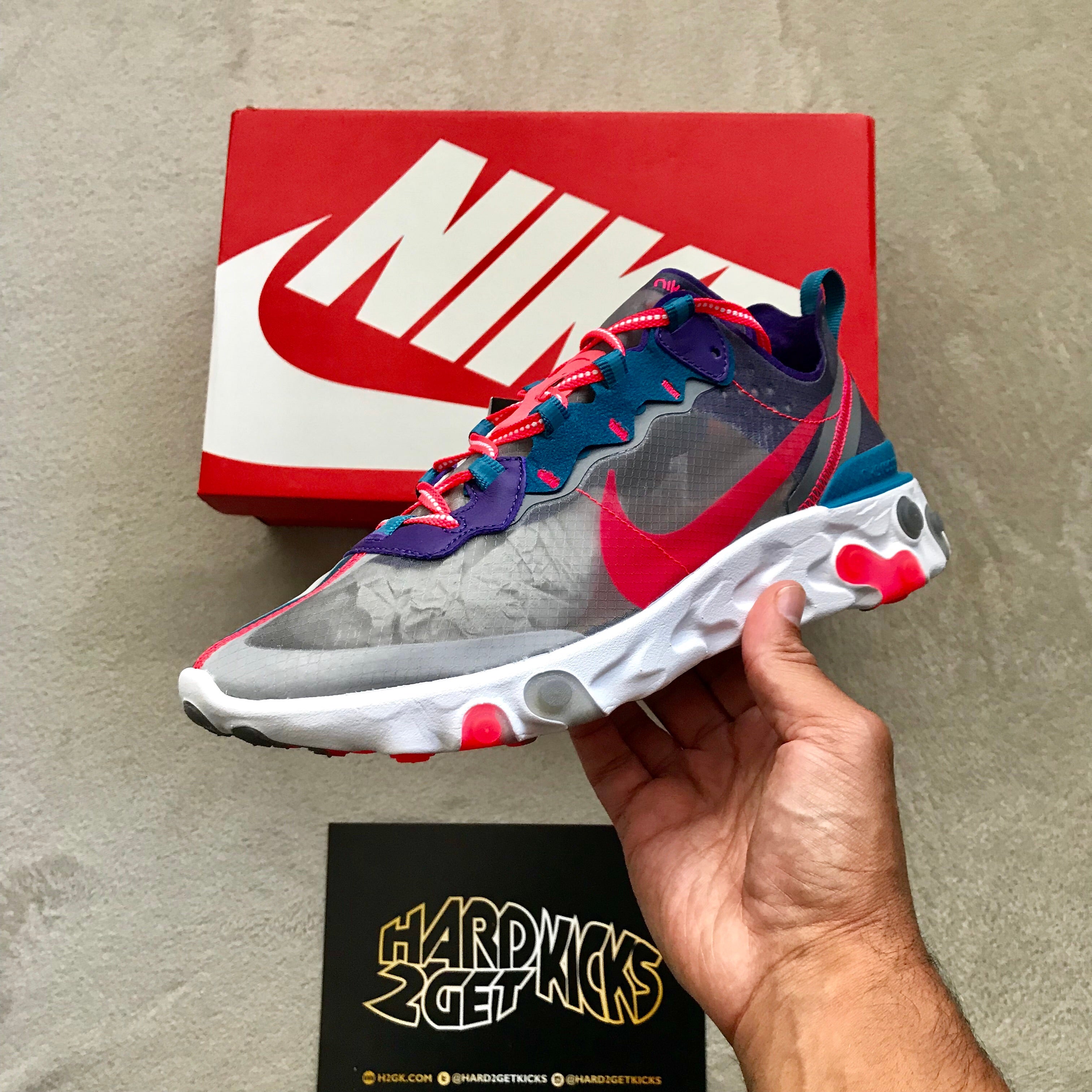 Nike react 87 red 2024 orbit