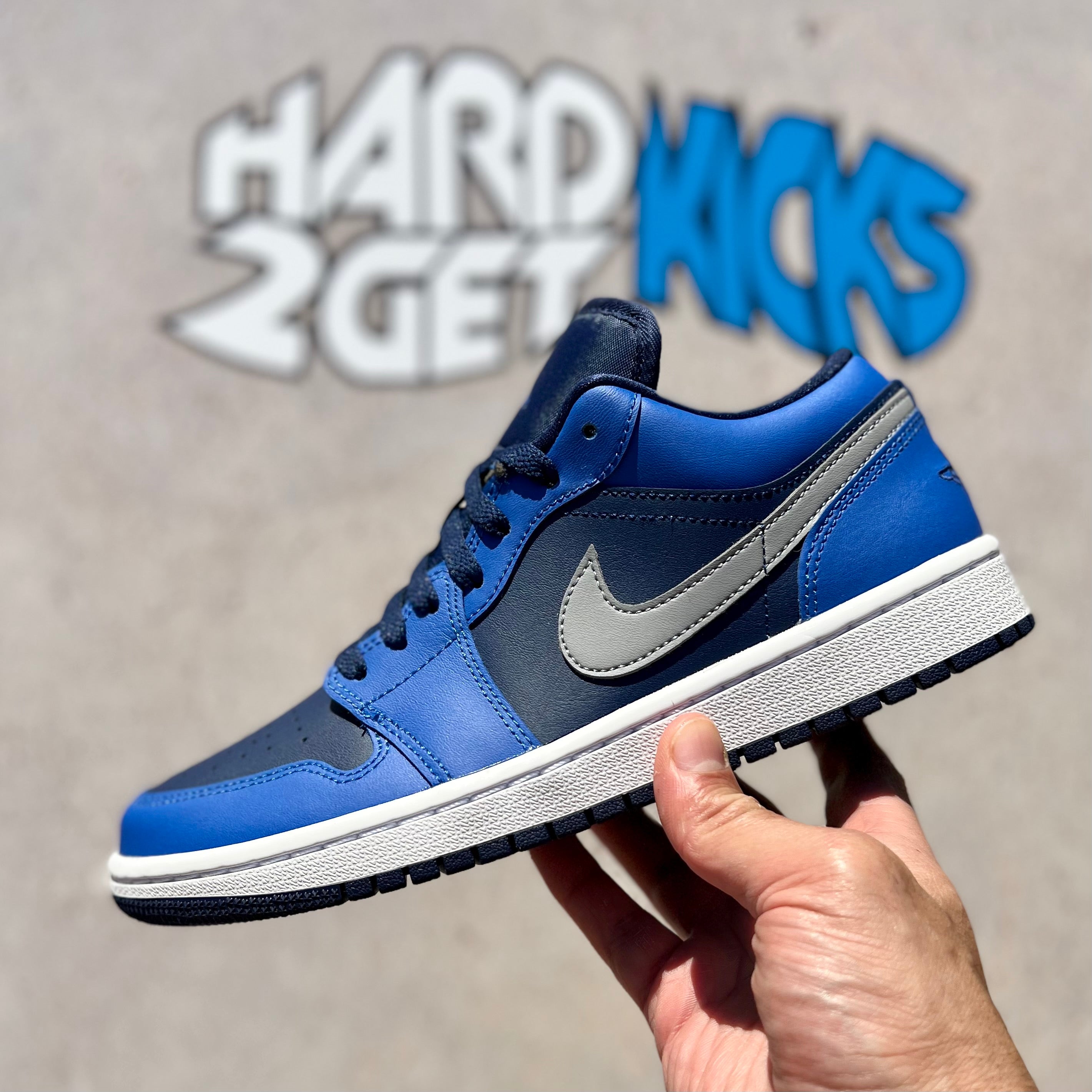 Wmns Air Jordan 1 Low - Game Royal – Hard2getkicks